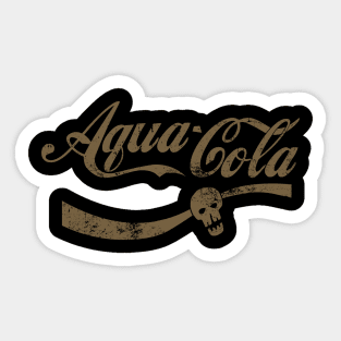 Aqua Cola Sticker